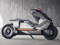 BMW、未来の電動スクーター「コンセプト リンク」発表…コネクト追求 画像