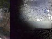 2015年に出火した函館本線嵐山トンネルでトラブル…モルタル片が落下 画像