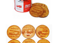 モリタ缶せんべい、リニューアル…消防車の焼き印が入ったオリジナルグッズ 画像