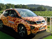 BMW i3 に「スパゲッティカー」、10万ユーロで落札…新車価格の2倍以上 画像