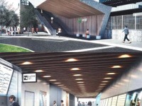 駅舎は鳥が羽ばたくイメージに…常磐線羽鳥駅が2019年度中に橋上化 画像