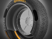 【フランクフルトモーターショー2017】コンチネンタル、タイヤが路面状況を感じ取る新技術発表 画像