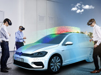 開発中から乗れる？ VRゴーグルで新型車開発…VW ゴルフ 次期型 画像