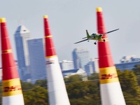 【レッドブル・エアレース 最終戦インディアナポリス】コース確認フライト 画像