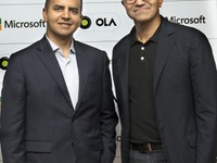 マイクロソフト、インド配車最大手と提携…新コネクトカープラットフォーム開発へ 画像