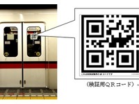 「開けホームドア」おまじないはQRコード…東京都交通局、浅草線で検証 画像