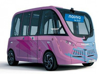 ハンドルのない自律走行バス、羽田イノベーションシティで定常運行へ 画像