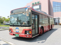 近江鉄道の「赤電バス」がハロウィン限定仕様で運行中！ 画像