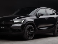 ボルボの電動SUVに精悍な「ブラック・エディション」を設定、車名一新の『EX40』と『EC40』に…欧州市場 画像