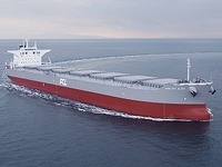 サノヤス造船、12万トン型ハンディーケープバルカーを千葉商船などに引き渡し 画像
