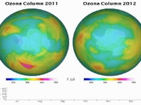 南極大陸のオゾン層に回復の兆し 画像
