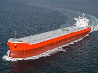 サノヤス造船、8万3000トンパナマックス型撒積貨物船を引き渡し 画像