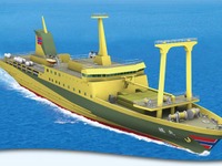 東海汽船、大型客船スーパーエコシップ「橘丸」2014年7月就航 画像