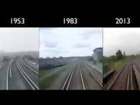 英鉄道、60年前、30年前との違いは…？　BBCが前面展望の比較動画を公開 画像