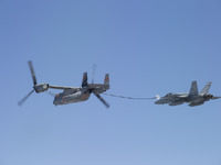 V-22オスプレイ、空中給油テストを完了 画像