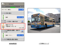 ナビタイム、阪急バス全エリアに対応…大阪府を追加 画像