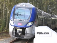 ボンバルディア、フランスの地域輸送向け新型2階建て電車を公開 画像