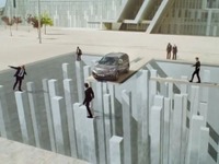 【デトロイトモーターショー14】ホンダ、自動車広告大賞の一般投票部門も制す…CR-V のトリックアートに評価 画像