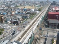 東大阪市内の近鉄奈良線連立事業、9月21日から全面高架化 画像