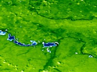 JAXA、「いぶき」のバルカン半島洪水観測画像を公表 画像