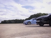 BMW M3 新型と ポルシェ マカンターボ…加速競争［動画］ 画像