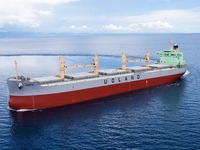 常石造船、フィリピン子会社が5万7700MT型ばら積み貨物船「ルニータ」を引渡し 画像