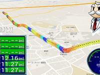 燃費計測アプリ「 燃費博士 for Android」地図表示機能を追加 画像