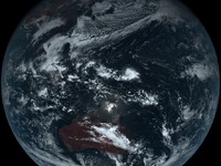 次期静止気象衛星「ひまわり8号」による初の画像の取得に成功 画像