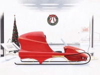 【クリスマス】ホンダ、サンタの新型ソリを開発…先進の安全装備［動画］ 画像