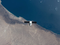 国際宇宙ステーション補給フライトのドラゴン補給船運用5号機、ミッション終了 画像