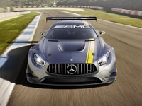 【ジュネーブモーターショー15】メルセデス-AMG GT にレーサー、「GT3」発表…迫力のワイドボディ 画像