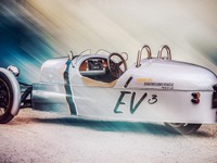 【グッドウッド15】英モーガンの3輪車、EV版を初公開へ 画像