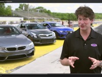 レクサス RC F、BMW M4 ＆ キャデラック ATS-V と加速競争［動画］ 画像
