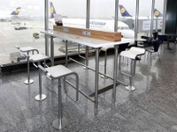 フランクフルト空港、無料コンセント5000口を設置…「ワークベンチ」設置も進行中 画像