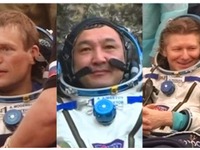 宇宙滞在最長記録を879日に更新、パダルカ宇宙飛行士ら地球に帰還 画像