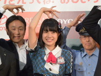AKB48小田えりなさん、トヨタ交通安全イベントに参加「ありがトレッサ横浜でした」 画像