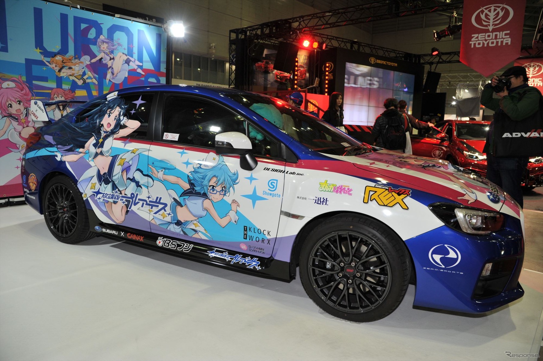 ゼロスポーツWRX STI（ver.放課後のプレアデス）（東京オートサロン16）