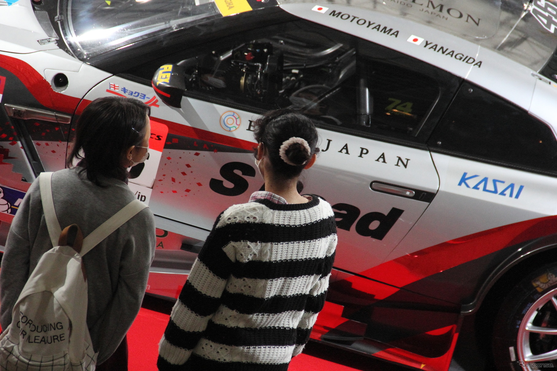 今年も大阪オートメッセでSUPER GTマシンを多数展示