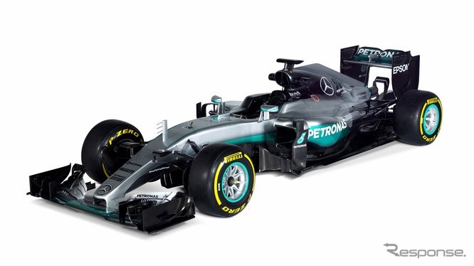 メルセデスの2016F1マシン『W07 Hybrid』