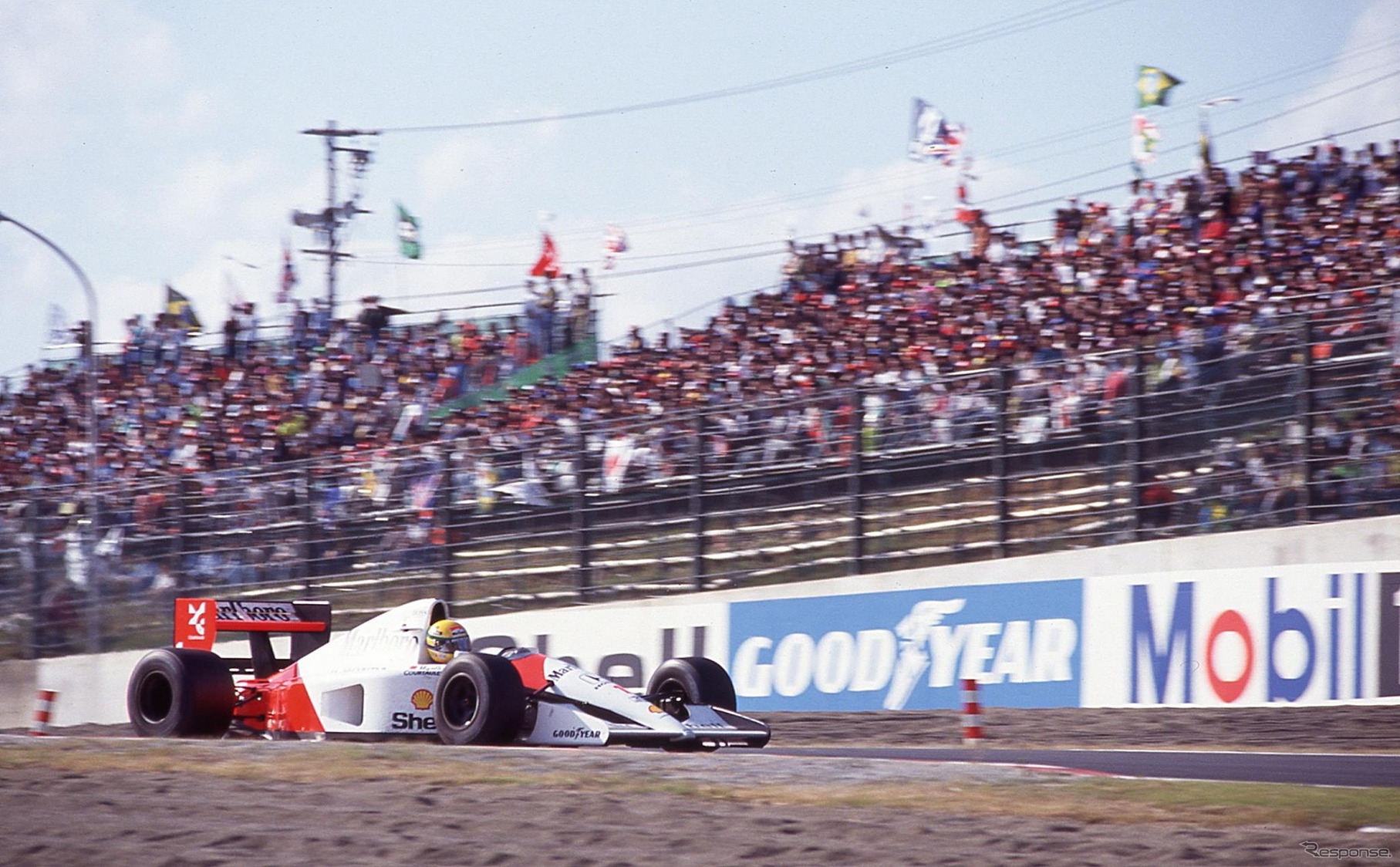 鈴鹿の名“対決”1991年F1日本GP