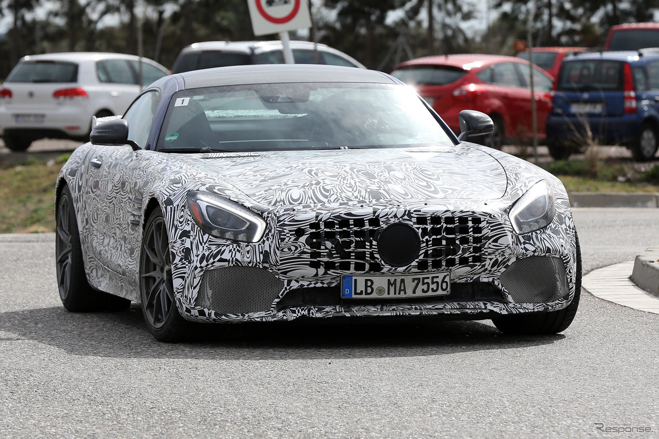 メルセデス AMG GT-Rスクープ写真