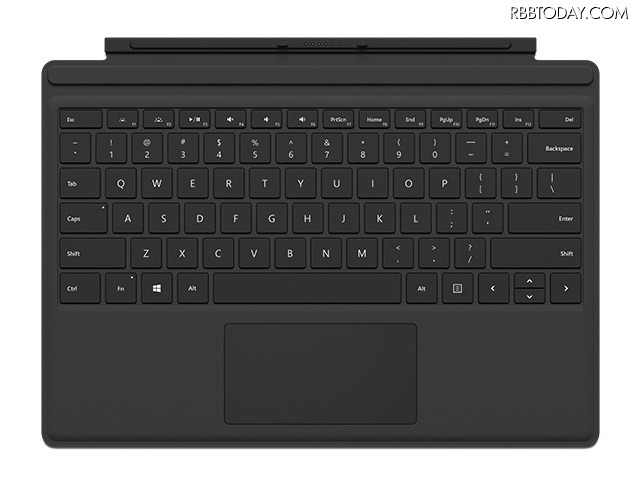 英字配列タイプカバー「Surface Pro 4 タイプカバー（英字配列）」も3月18日に発売