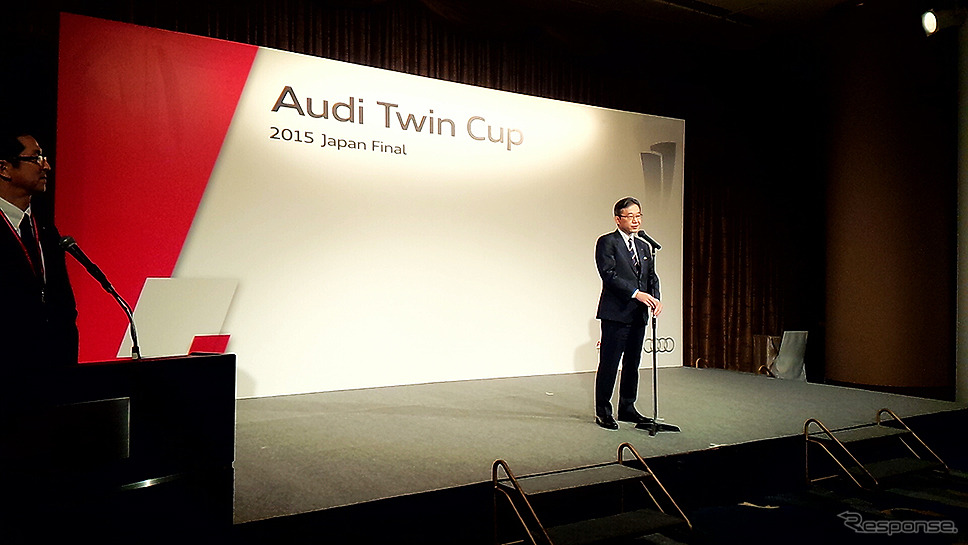 全世界のアウディディーラーが技術を競う「Audi Twin Cup」。その2016年日本代表を決める「ジャパンファイナル」が大阪で開催された