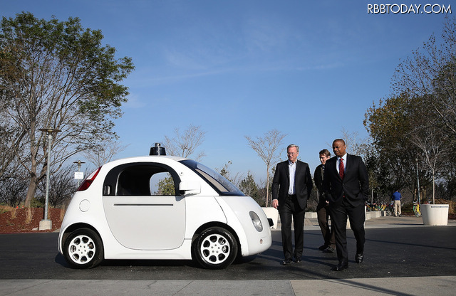 Googleの自動運転車 （c）Getty Images