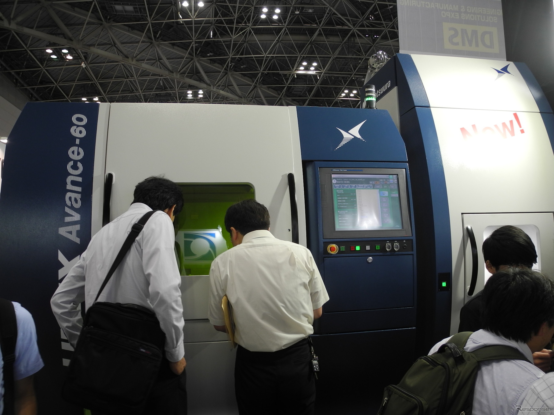 松浦機械製作所が開発したハイブリッド金属3Dプリンタ「LUMEX Advance-60」