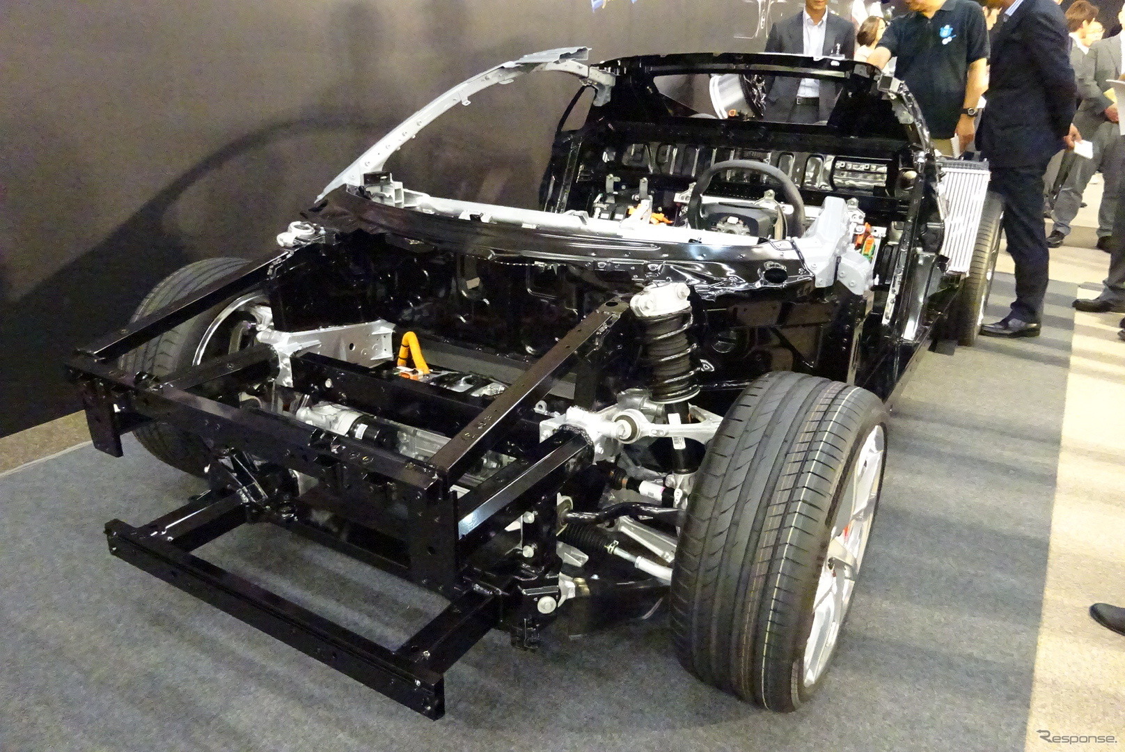 NSXの車体骨格