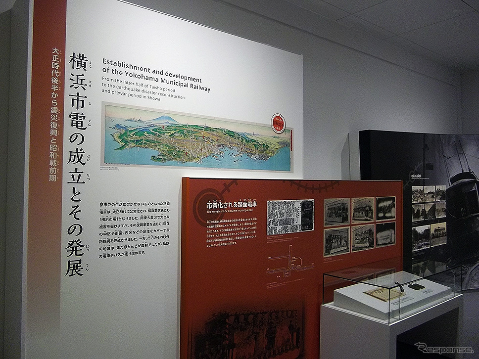 1月28日にリニューアルオープンする横浜市電保存館（1月24日メディア公開時）
