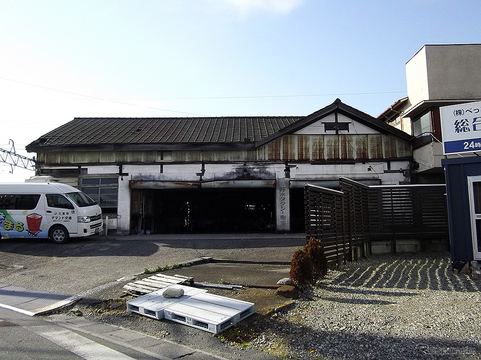 栗橋駅から南栗橋車両管区へ歩く