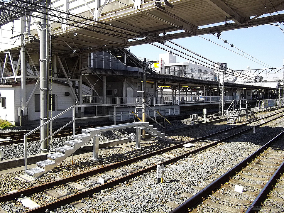 春日部駅の7両対応化更新