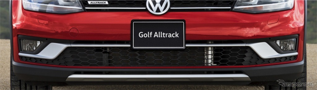 VW ゴルフ オールトラック アンダーガード付フロントバンパー／エアインテークフレーム
